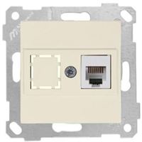 RİTA MEK TUŞ TELEFON PRİZİ 1XRJ12 KREM 1